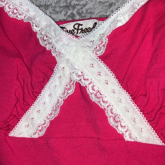 Hot Pink Nightwear Tank Top - Picture 2 of 5